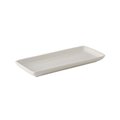 Tuxton Vitrified China Tray Eggshell - 13.5 in. - 1 Dozen BEZ-1341